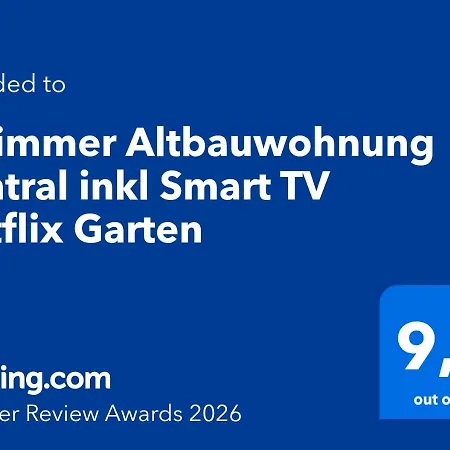 Nasa Homes 4 Altbauwohnung Zentral Inkl Smart Tv Netflix Garten