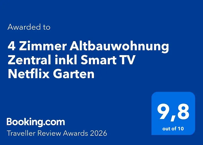 Nasa Homes 4 Altbauwohnung Zentral Inkl Smart Tv Netflix Garten